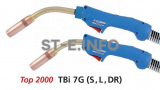 Сварочная горелка для полуавтомата TBi 7G-DR-blue-ESG, сменный поворотный корпус, длина 3 метра - st-e.info - Екатеринбург