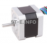 Двухфазный шаговый двигатель nema17 42HS  - st-e.info - Екатеринбург