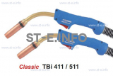Горелка для полуавтоматической сварки TBi 511-blue-ESW,длина 5 метров - st-e.info - Екатеринбург