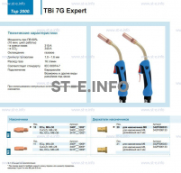 Горелка для полуавтоматической сварки TBi 7G Expert, длина 4 m. - st-e.info - Екатеринбург
