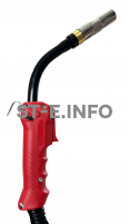 Сварочная горелка для полуавтомата QTB-600A разъем PNA (штырь), 5 метров - st-e.info - Екатеринбург