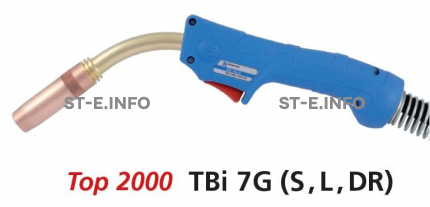 Горелка для полуавтоматаTBi 7G Short (короткая), длина рукава 5м - st-e.info - Екатеринбург