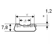 Плоские керамические подкладки С-27mm - st-e.info - Екатеринбург