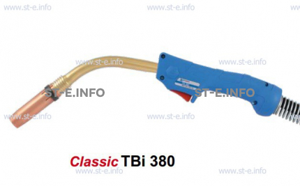 Горелка для полуавтоматической сварки TBi 380-blue-ESG,длина 3 метра - st-e.info - Екатеринбург