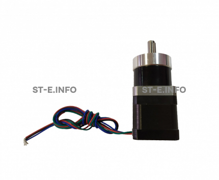 Шаговый двигатель 42HSG40-1304A с редуктором 1:10 - st-e.info - Екатеринбург