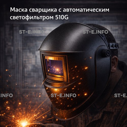 Маска сварщика хамелеон 510G - st-e.info - Екатеринбург